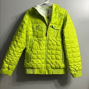 Burton Neon Green Ski & Snow Jacket